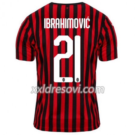 AC Milan Zlatan Ibrahimović 21 Domaći Nogometni Dres 2019-2020